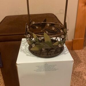 Partylite garden lites hanging candle holder